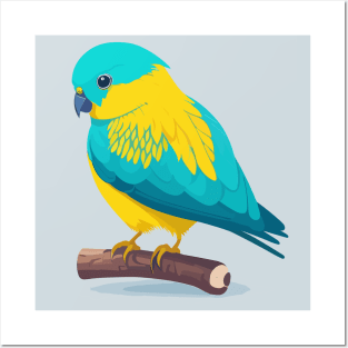 Cute Budgie Posters and Art